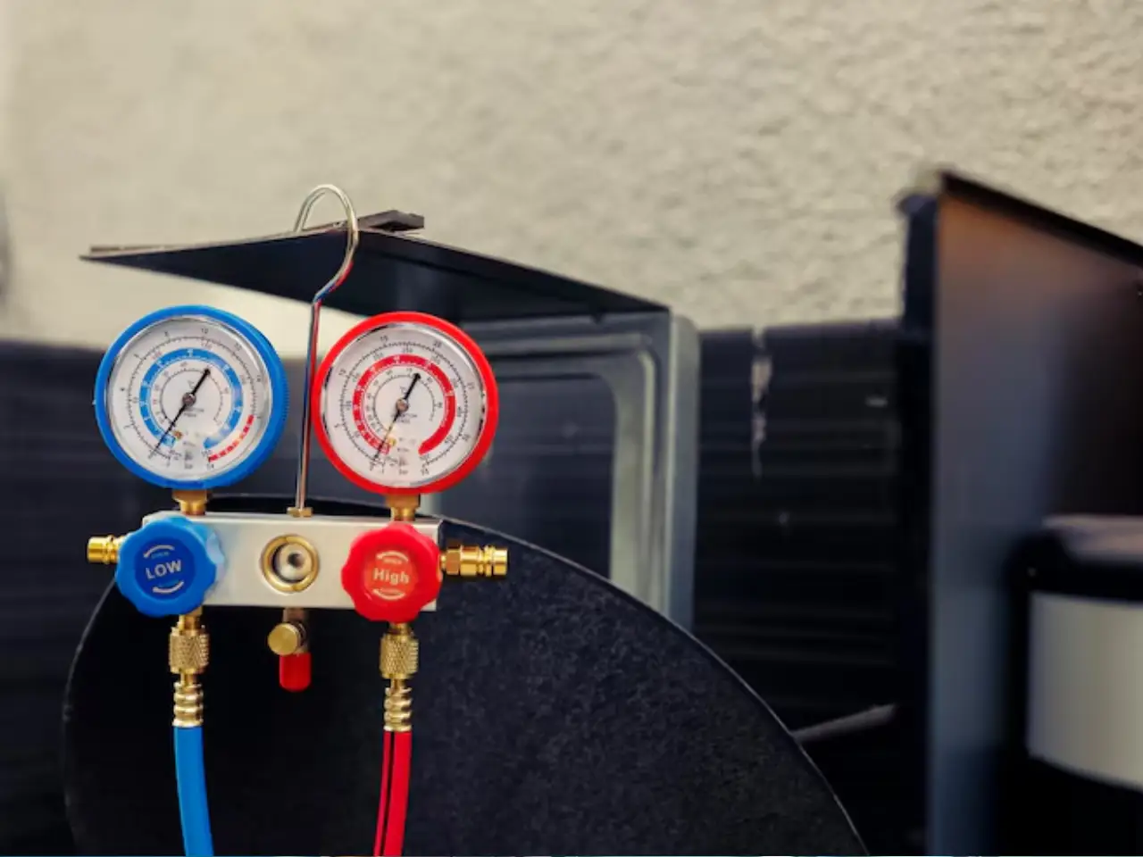 Residential air conditioning system representing professional air conditioning services Dubai.