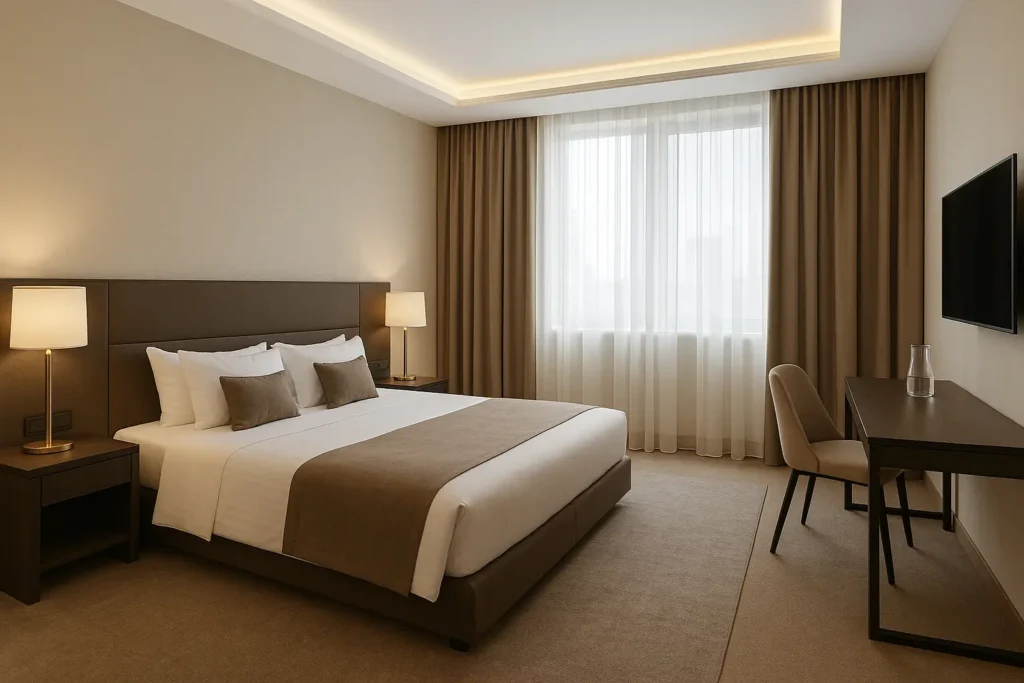 hotel rooms interior design in Dubai in 2024